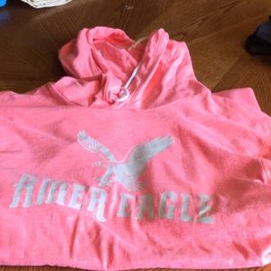 AE long sleeve hooded shirt